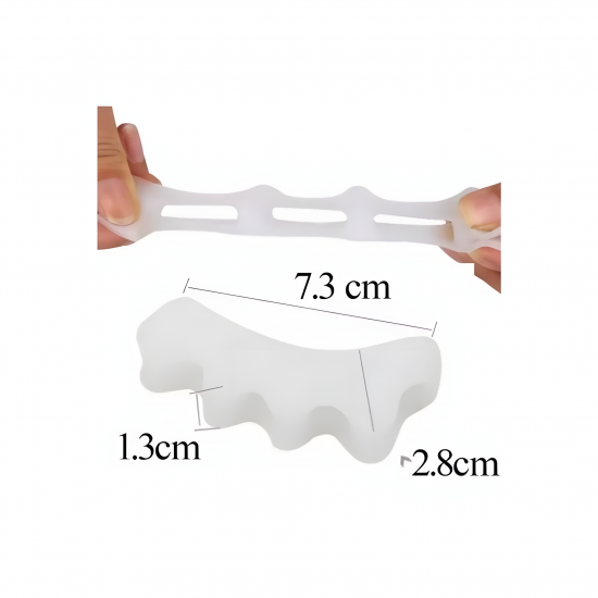 Silicone Toe Separators for Foot Alignment